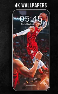 NBA Wallpaper 4K screenshot 1