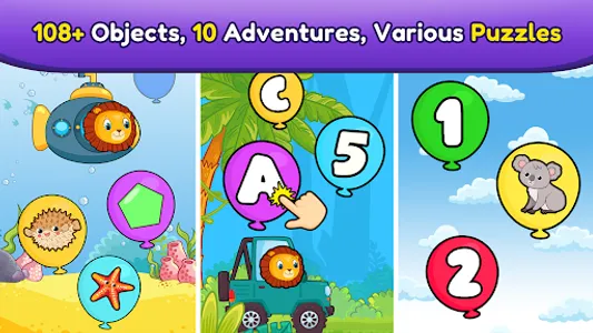 Balloon Pop Kids Learning Game screenshot 4