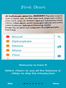 Intol 3 Food Intolerances Scan screenshot 9