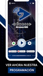 Génesis 107.5 FM screenshot 3