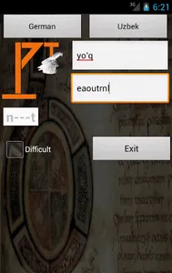 German Uzbek Dictionary screenshot 7