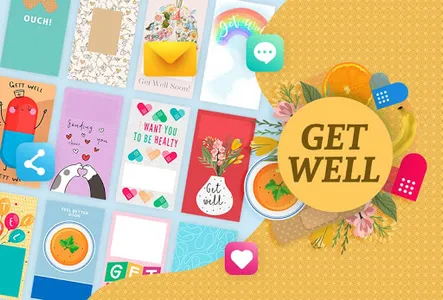 Get Well Soon Greeting Cards screenshot 2