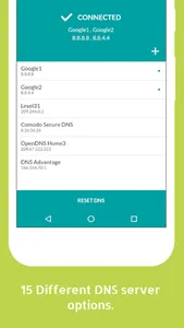 DNS Changer (no root 3G/4G/5G/ screenshot 1