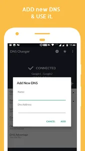 DNS Changer (no root 3G/4G/5G/ screenshot 4