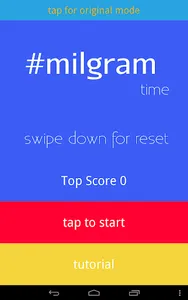 #milgram screenshot 0