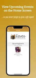 Faves: Give Great Gifts screenshot 2