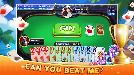 Gin Rummy Royale screenshot 1