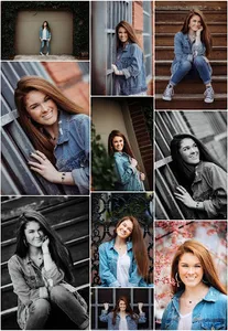 Girls poses with photos screenshot 1