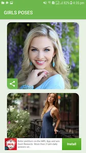 Girls poses with photos screenshot 4