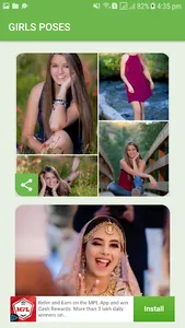 Girls poses with photos screenshot 6