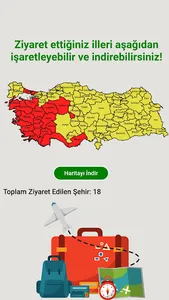 Gezdiğin Şehirleri Seçme screenshot 1