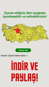 Gezdiğin Şehirleri Seçme screenshot 2