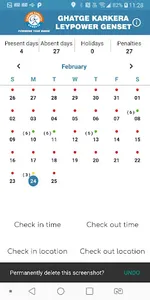 gk checkin screenshot 3
