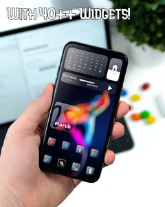 Glassmorphism widgets for kwgt screenshot 2