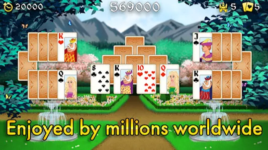 Magic Towers Solitaire screenshot 1