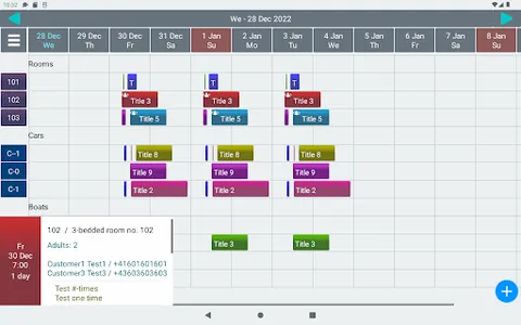 Booking Manager 2 Lt. screenshot 11
