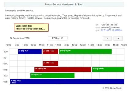 Booking Manager 2 Lt. screenshot 16