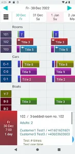 Booking Manager 2 Lt. screenshot 4