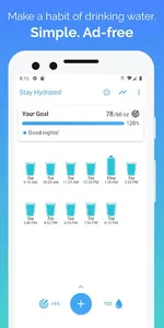 Stay Hydrated: Water Tracker screenshot 0