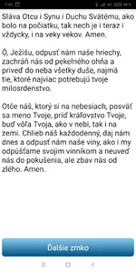Ruženec Slovensky Text screenshot 3