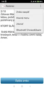 Ruženec Slovensky Text screenshot 4