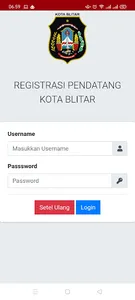 REGISTRASI PENDATANG (PETUGAS) screenshot 0