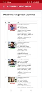 REGISTRASI PENDATANG (PETUGAS) screenshot 2