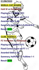 Gold Correct Score Tips screenshot 1