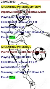 Gold Correct Score Tips screenshot 4