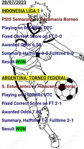 Gold Correct Score Tips screenshot 5
