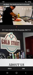 Gold Street Pizza ABQ screenshot 1