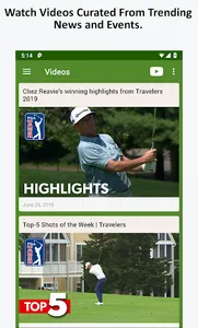 Golf News screenshot 2