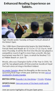 Golf News screenshot 5