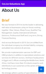 Golive e-commerce screenshot 1