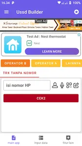 USSD Injek isi pulsa paket screenshot 1