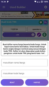 USSD Injek isi pulsa paket screenshot 4