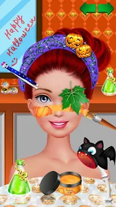 Halloween Salon - Girls Game screenshot 1