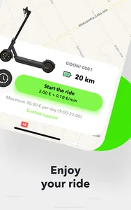 GOON!: e-scooter sharing screenshot 3