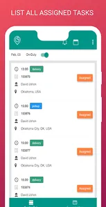 GoTrack Driver App screenshot 2