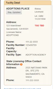 CDSS Facility Search screenshot 3