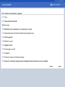 Epi Info™ Vector Surveillance screenshot 13