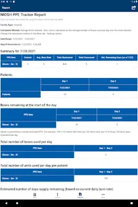 NIOSH PPE Tracker screenshot 22