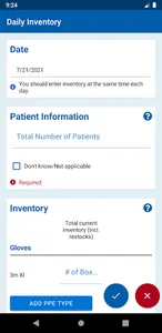 NIOSH PPE Tracker screenshot 4