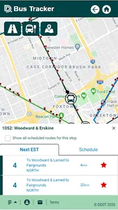 DDOT Bus Tracker screenshot 1