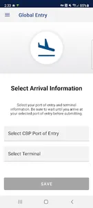 Global Entry screenshot 2