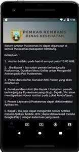 Antrian Puskesmas Dinas Keseha screenshot 1