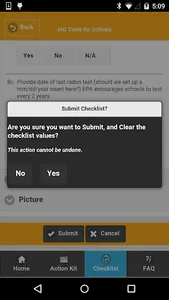 School IAQ Assessment Tool screenshot 3