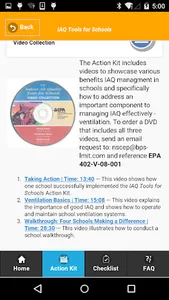 School IAQ Assessment Tool screenshot 4
