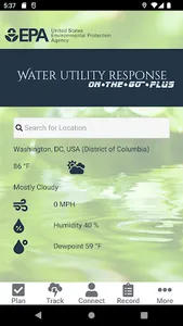 EPA's Response on the Go Plus screenshot 0