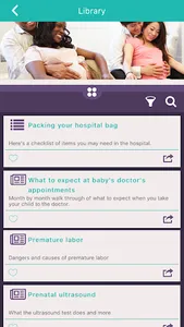 Liv – Pregnancy App screenshot 1